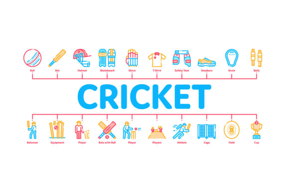 Evaluating the Cricket Game Minimal Infographic Banner for Professional Design Workflows