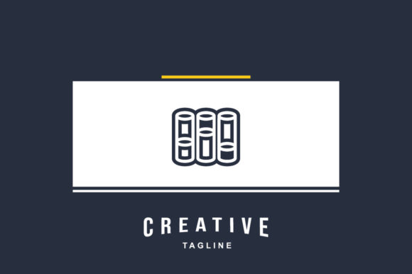 Infographic Icon: Cylinder Graph Vector Assets