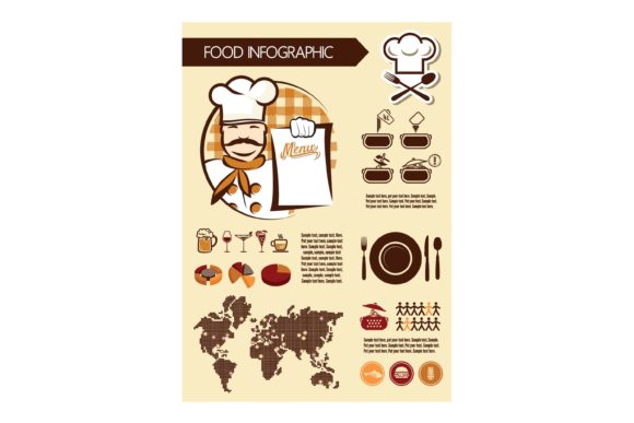 Kitchen Concept Infographic: A Versatile EPS Design Resource
