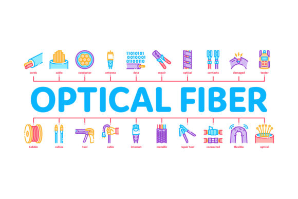 Optical Fiber Cable Minimal Infographic: Strategic Visual Communication for Technical Audiences