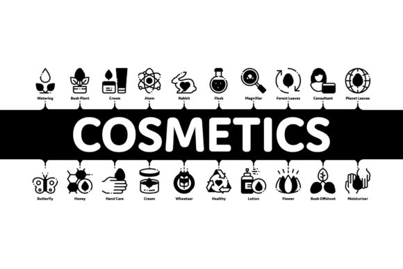 Visualizing Purity: The Strategic Role of the Organic Cosmetics Minimal Infographic
